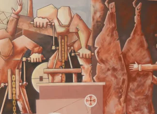 Should I Worry About How Much Processed Meat I Eat? Meat processing, as depicted in a Fray Bentos mural in Uruguay.