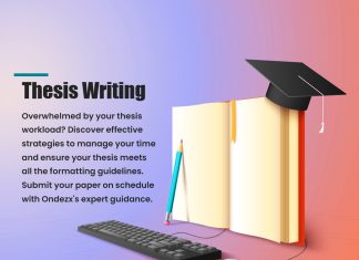 Thesis writing and editing